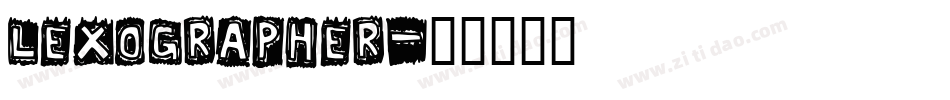 Lexographer字体转换
