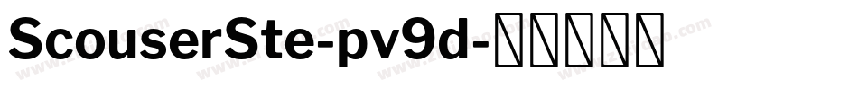 ScouserSte-pv9d字体转换