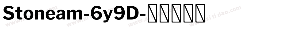 Stoneam-6y9D字体转换