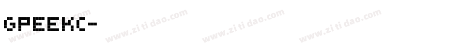 GreekC字体转换