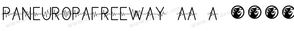 PaneuropaFreeway-aa6a字体转换