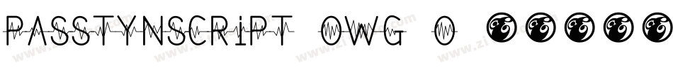 PasstynScript-owg7o字体转换 PasstynScript-owg7o字体转换