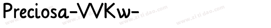 Preciosa-VVKw字体转换