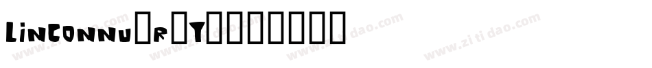 Linconnu-r8Y9字体转换