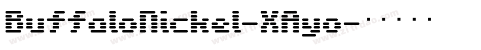 BuffaloNickel-XAyo字体转换
