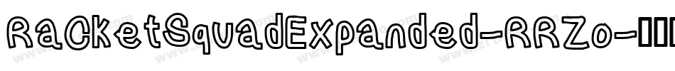 RacketSquadExpanded-RRZo字体转换