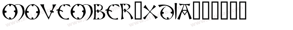 Movember-XdJa字体转换