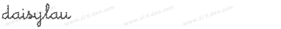 daisylau字体转换