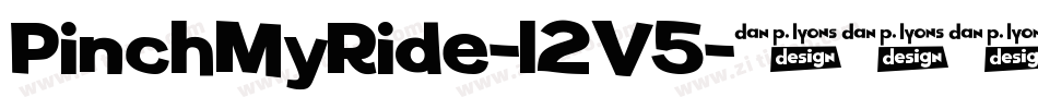 PinchMyRide-l2V5字体转换