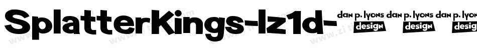 SplatterKings-lz1d字体转换