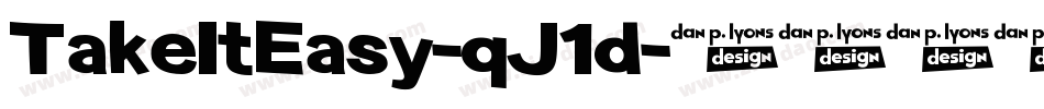 TakeItEasy-qJ1d字体转换