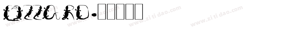LIZZARD字体转换