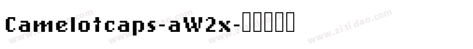 Camelotcaps-aW2x字体转换