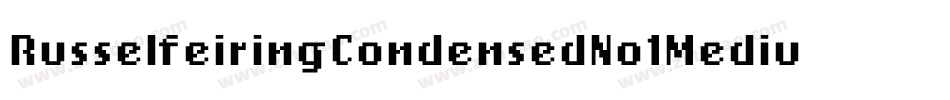 RusselfeiringCondensedNo1Medium-7Z8l字体转换