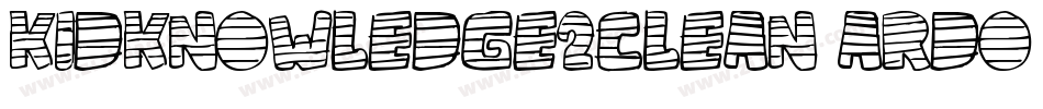 KidKnowledge2Clean-aRdo字体转换