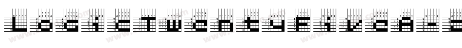 LogicTwentyFiveA-z8Y3字体转换