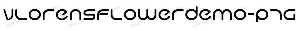 VlorensFlowerDemo-p7gpD字体转换