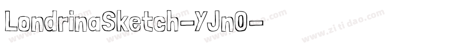 LondrinaSketch-YJnO字体转换