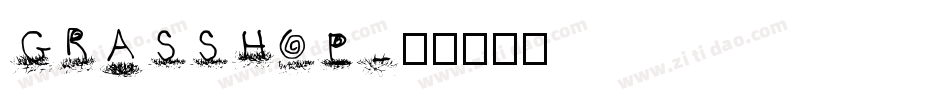 GRASSHOP字体转换