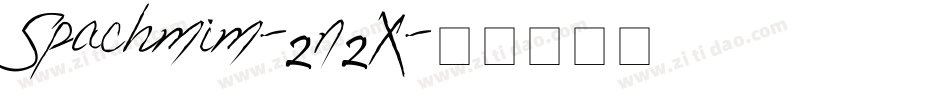 Spachmim-2n2X字体转换