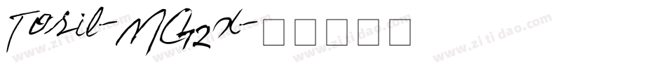 Toril-MG2x字体转换 Toril-MG2x字体转换