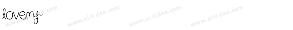 lovemy字体转换