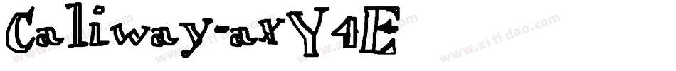 Caliway-axY4E字体转换