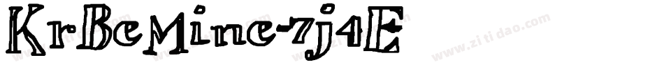 KrBeMine-7j4E字体转换