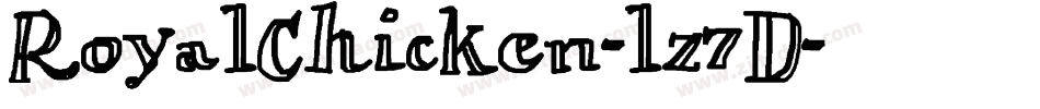 RoyalChicken-lz7D字体转换