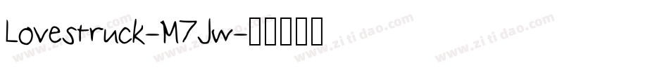 Lovestruck-M7Jw字体转换