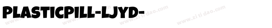 PlasticPill-lJyd字体转换