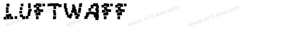 LUFTWAFF字体转换