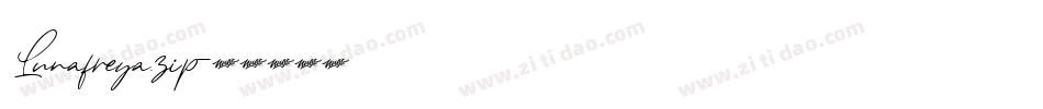 Lunafreya.zip字体转换
