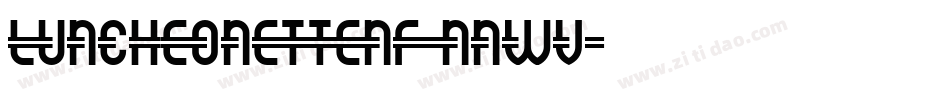 LuncheonetteNf-nnWV字体转换
