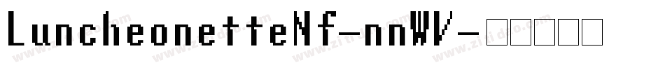 LuncheonetteNf-nnWV字体转换