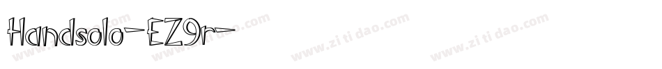 Handsolo-EZ9r字体转换