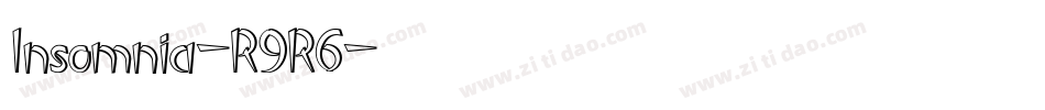 Insomnia-R9R6字体转换