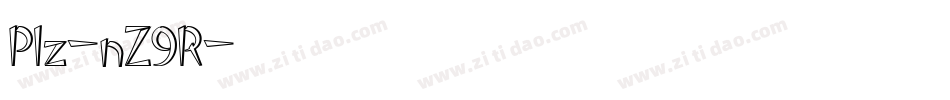 Plz-nZ9R字体转换