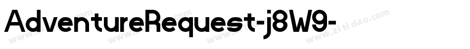 AdventureRequest-j8W9字体转换