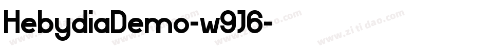 HebydiaDemo-w9J6字体转换