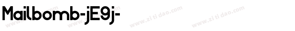 Mailbomb-jE9j字体转换