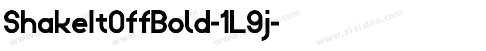 ShakeItOffBold-1L9j字体转换
