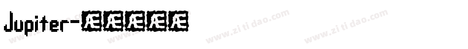 Jupiter字体转换