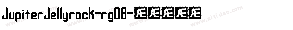 JupiterJellyrock-rgO8字体转换