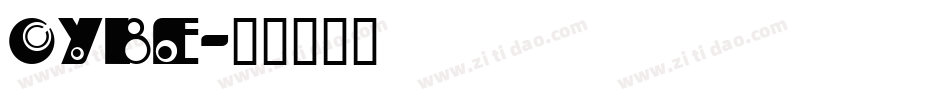 CYBE字体转换