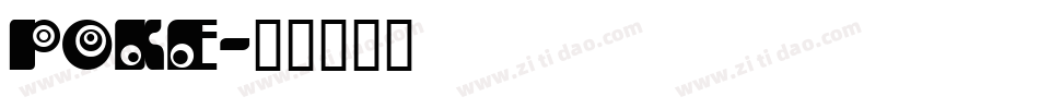 Poke字体转换
