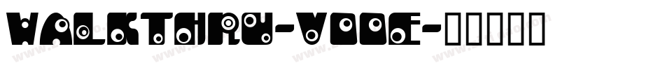 Walkthru-v00E字体转换