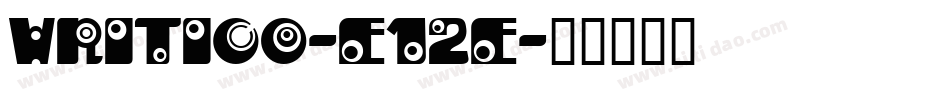 Writico-E12e字体转换