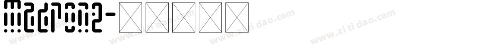 Madrone字体转换