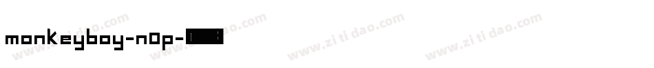 Monkeyboy-n0P字体转换